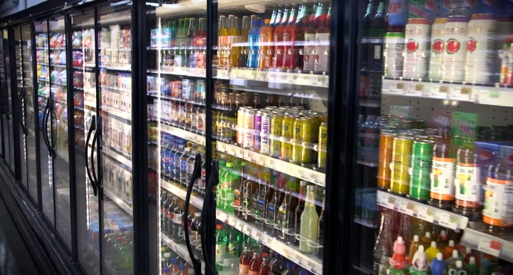 Pete's Supermarket refrigerators